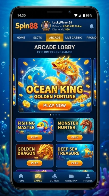 spin88 — cuplikan layar ringkas
